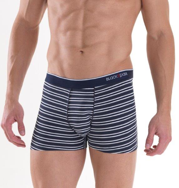 Erkek Boxer 2'li Paket Stripes 9551 - Lacivert - 3