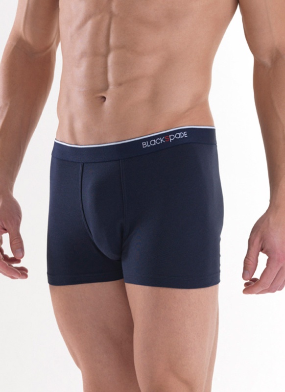 Erkek Boxer 2'li Paket Stripes 9551 - Lacivert - 2