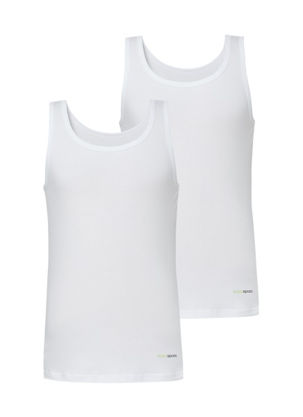 Erkek Atlet 2'li Paket Tender Cotton 9678 - Beyaz - Blackspade