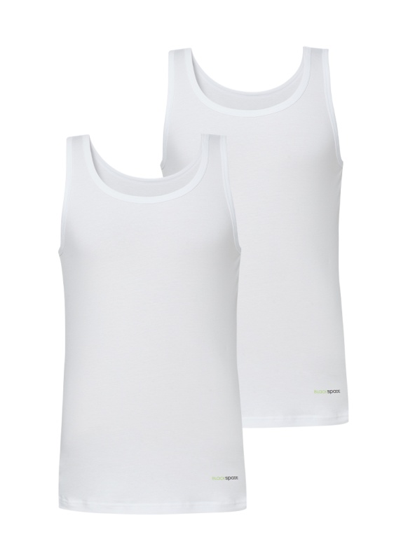 Erkek Atlet 2'li Paket Tender Cotton 9678 - Beyaz - 1