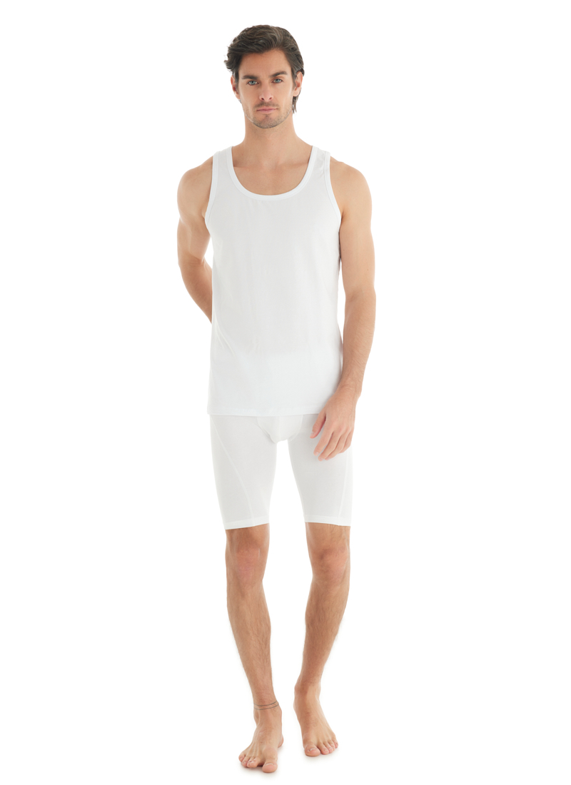 Erkek Atlet Tender Cotton 9238 - Beyaz - 2