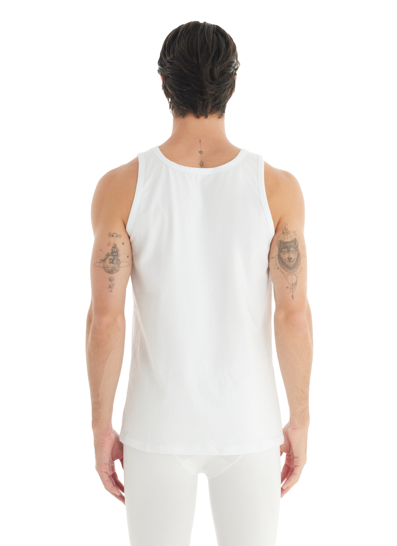 Erkek Atlet Tender Cotton 9238 - Beyaz - 3