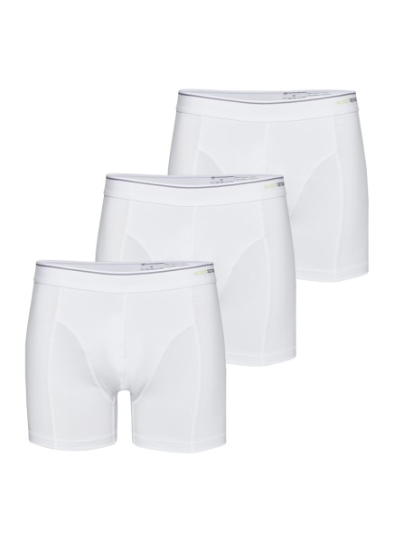 Erkek Boxer 3'lü Paket Tender Cotton 9673 - Beyaz - Blackspade