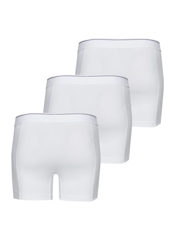 Erkek Boxer 3'lü Paket Tender Cotton 9673 - Beyaz - 2