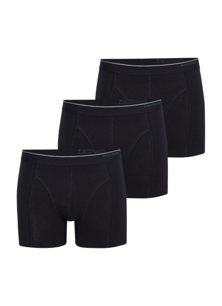 Erkek Boxer 3'lü Paket Tender Cotton 9673 - Siyah - 3