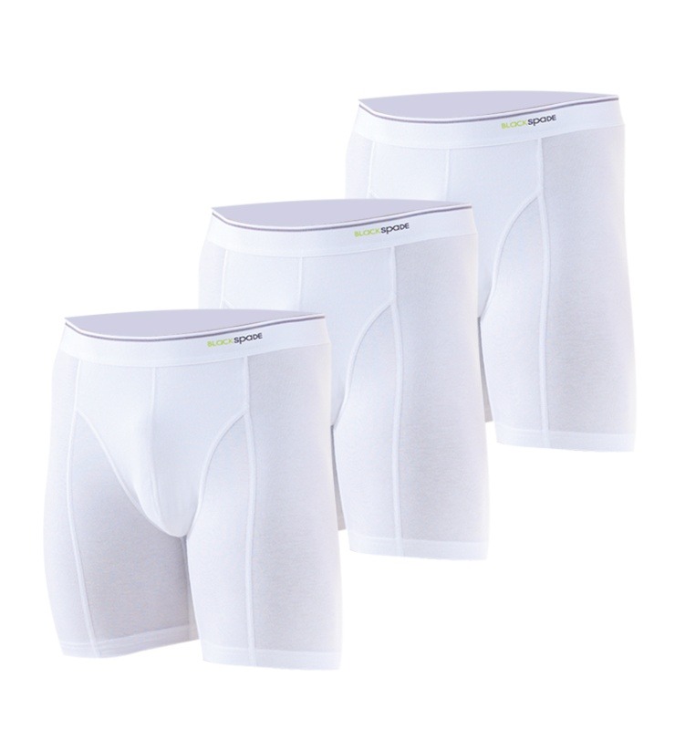 Erkek Boxer 3'lü Paket Tender Cotton 9683 - Beyaz - 1