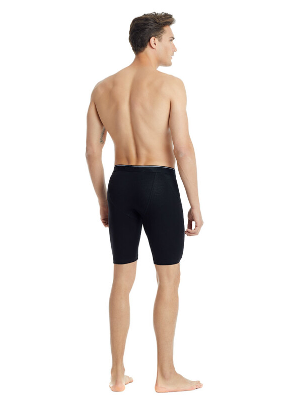 Erkek Pamuk Elastan Boxer Tender Cotton 9230 - Siyah - 4