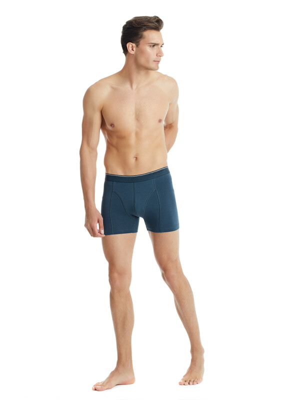 Erkek Pamuk Elastan Boxer Tender Cotton 9233 - Antrasit - 4
