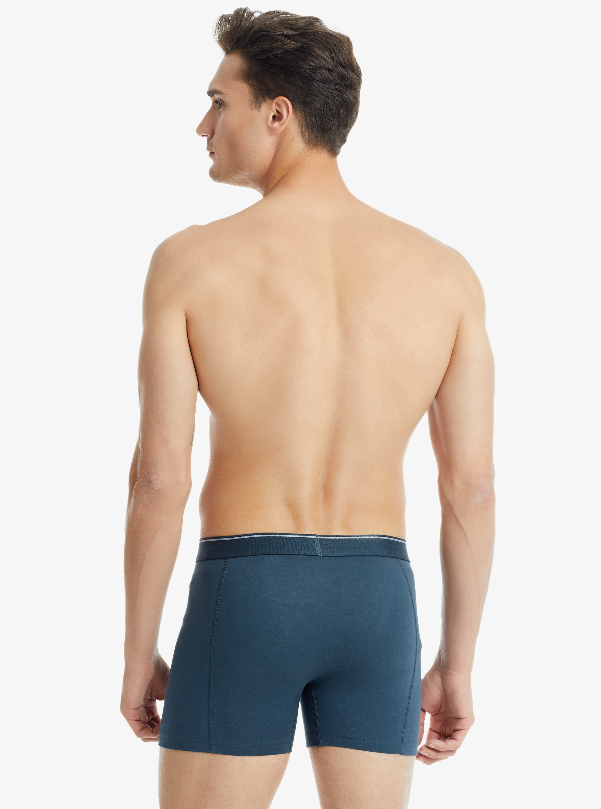 Erkek Pamuk Elastan Boxer Tender Cotton 9233 - Antrasit - Blackspade (1)