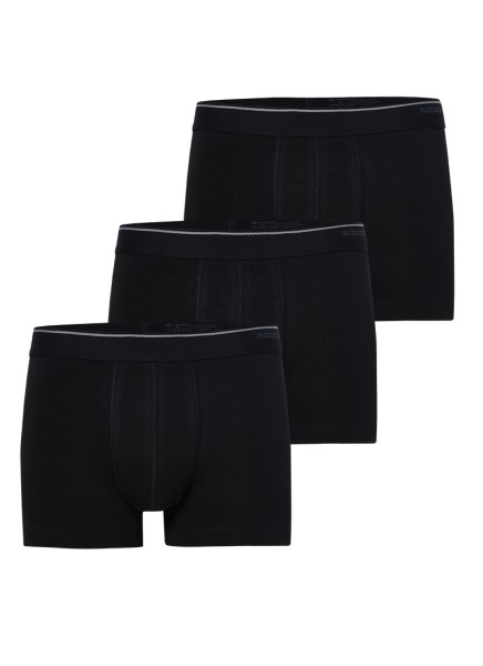 Erkek Boxer 3'lü Paket Tender Cotton 9670 - Siyah - 1