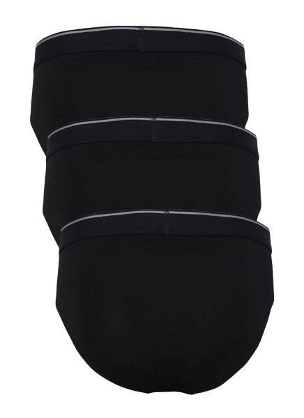Erkek Slip 3'lü Paket Tender Cotton 9672 - Siyah - 2