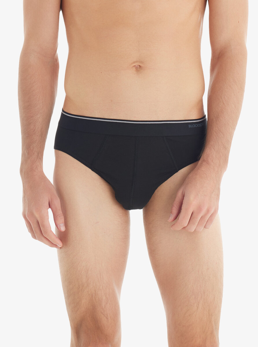 Erkek Slip Külot Tender Cotton 9232 - Siyah - Blackspade