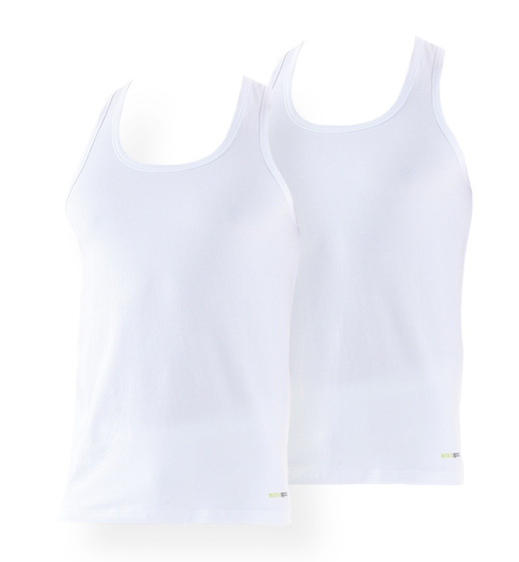Erkek Spor Atlet 2'li Paket Tender Cotton 9676 - Beyaz - 3