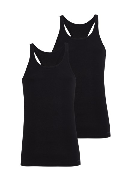 Erkek Spor Atlet 2'li Paket Tender Cotton 9676 - Siyah - Blackspade