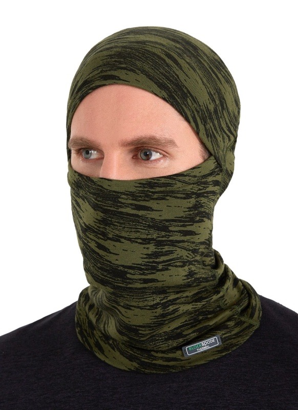 Termal Balaklava 5948 - Yeşil Baskılı - 1