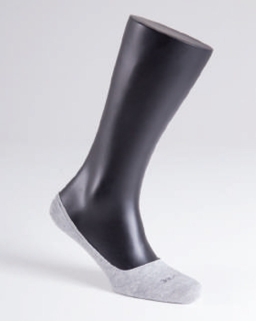 Unisex Babet Çorap 9940 - Gri Melanj - 1