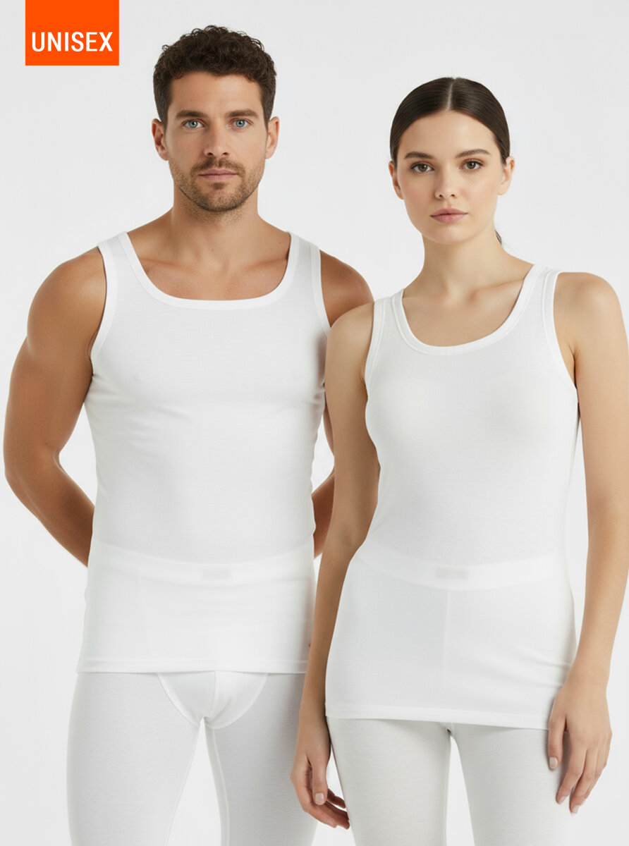 Unisex Termal Atlet 2. Seviye 9260 - Beyaz - Blackspade