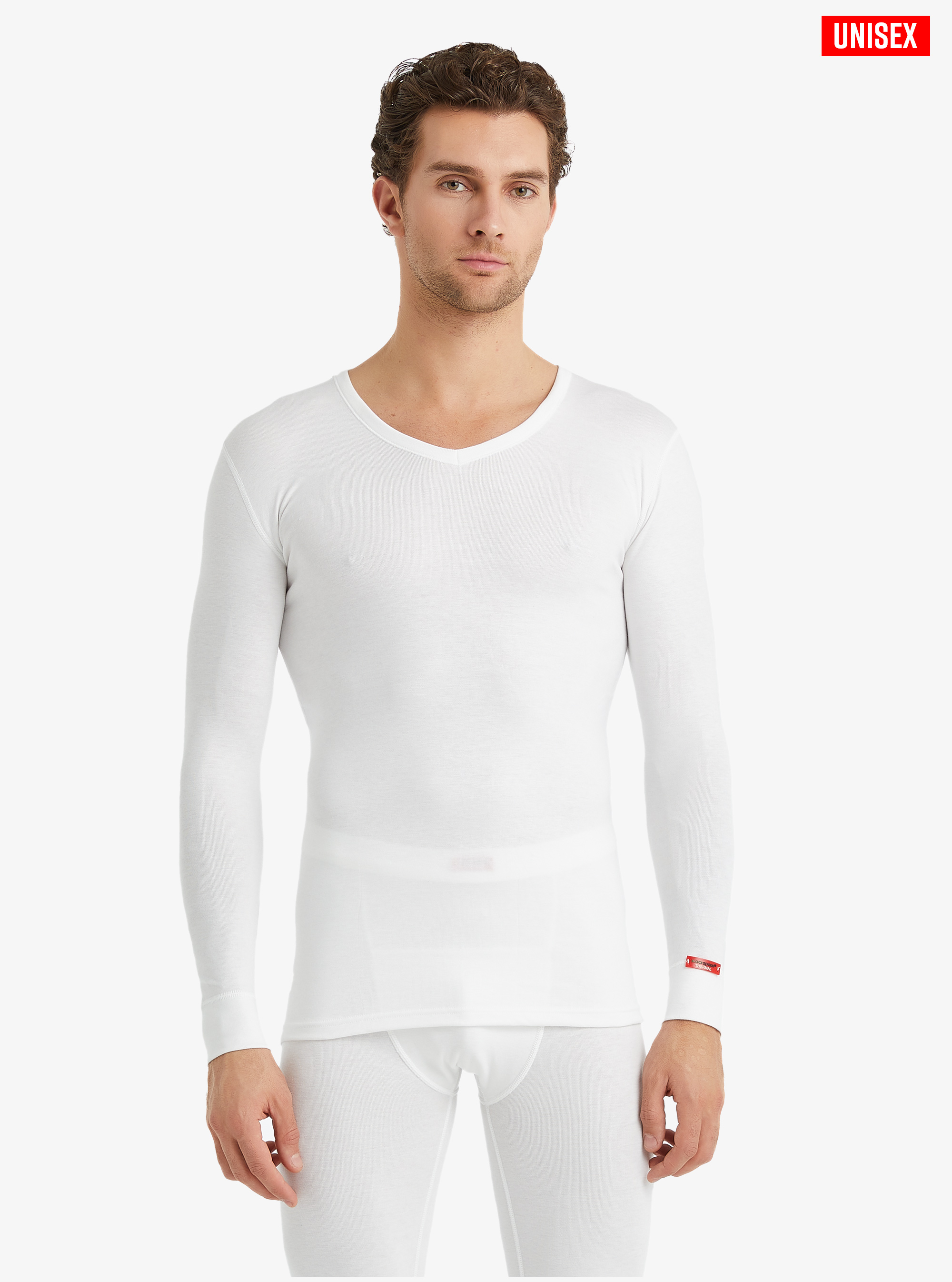 Unisex Termal Tişört 2. Seviye 1257 - Beyaz - 4
