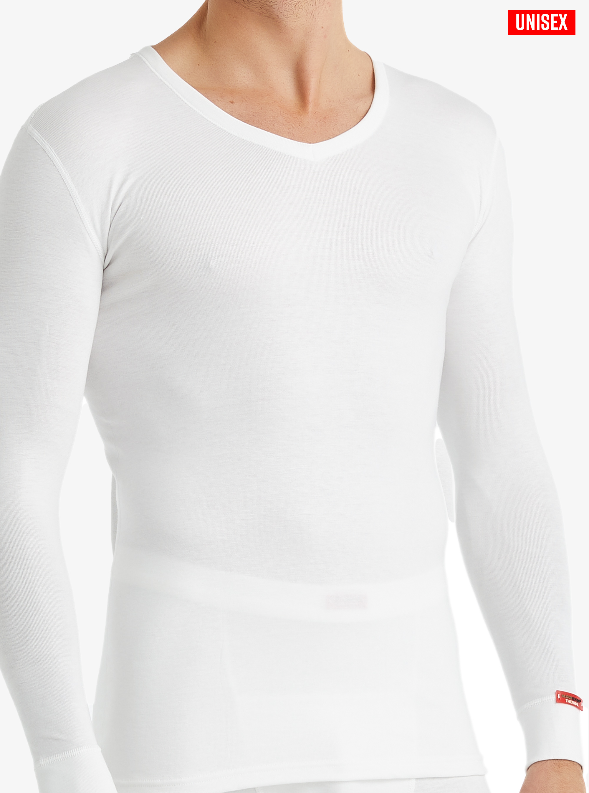 Unisex Termal Tişört 2. Seviye 1257 - Beyaz - 2