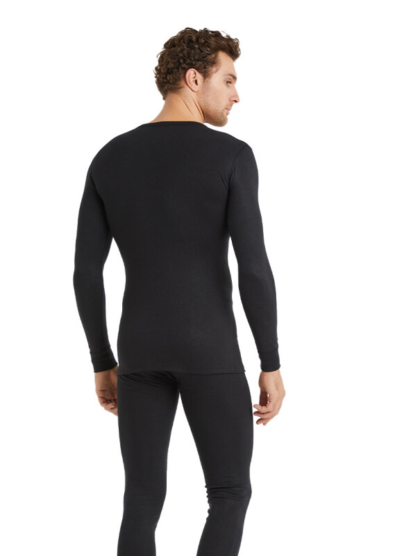 Unisex Termal Tişört 2. Seviye 1257 - Siyah - 7