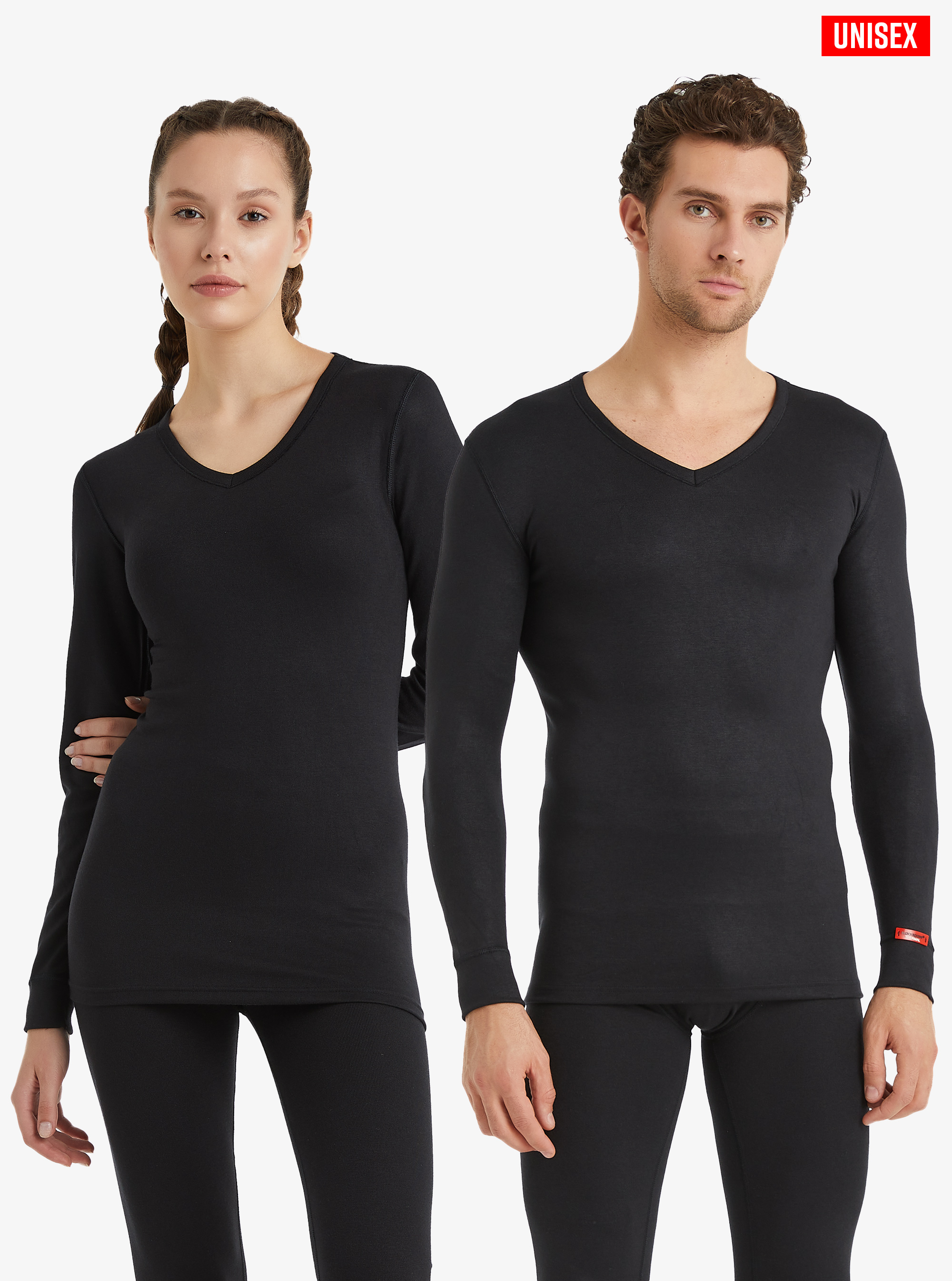 Unisex Termal Tişört 2. Seviye 1257 - Siyah - 3
