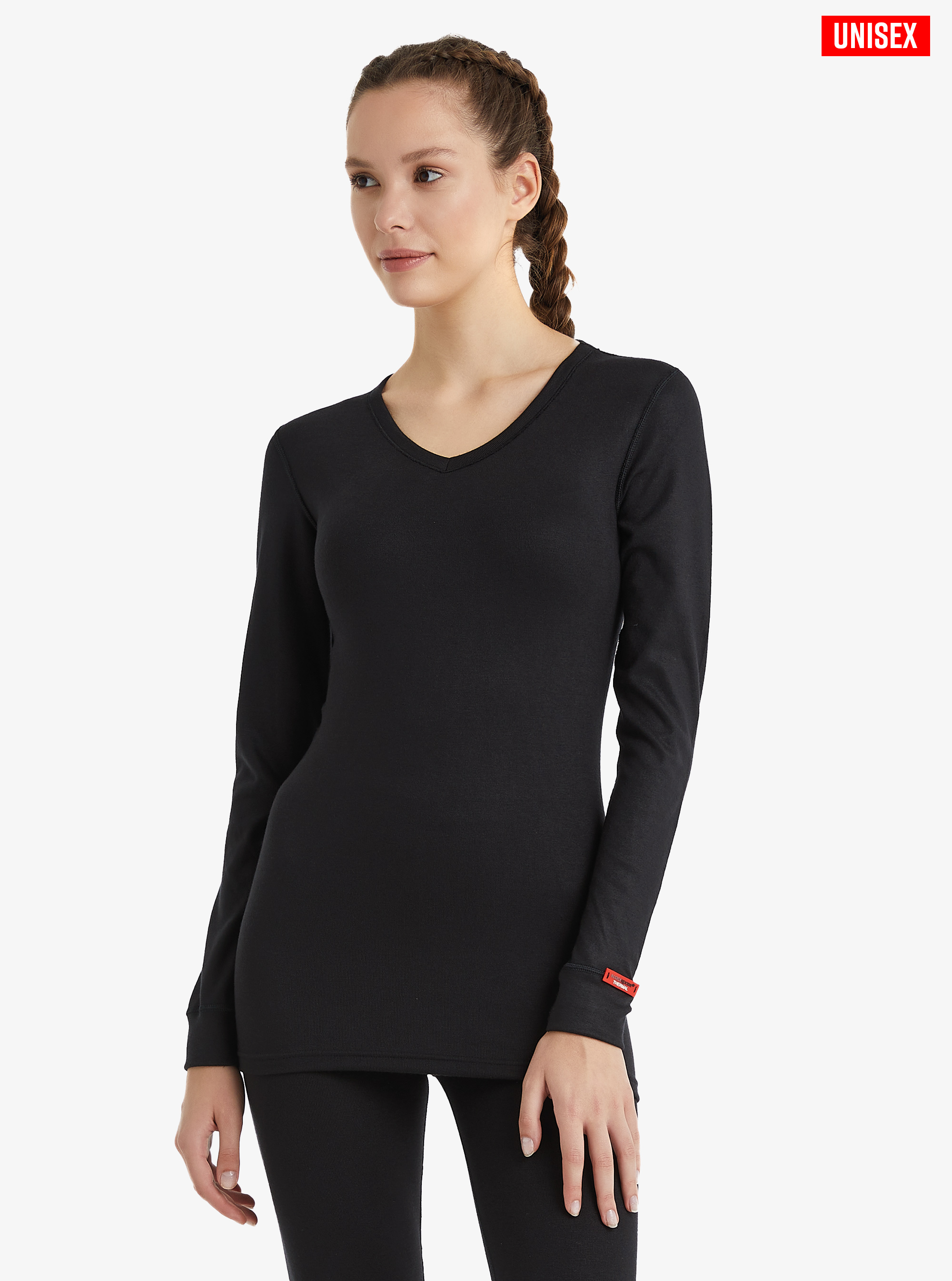 Unisex Termal Tişört 2. Seviye 1257 - Siyah - 5