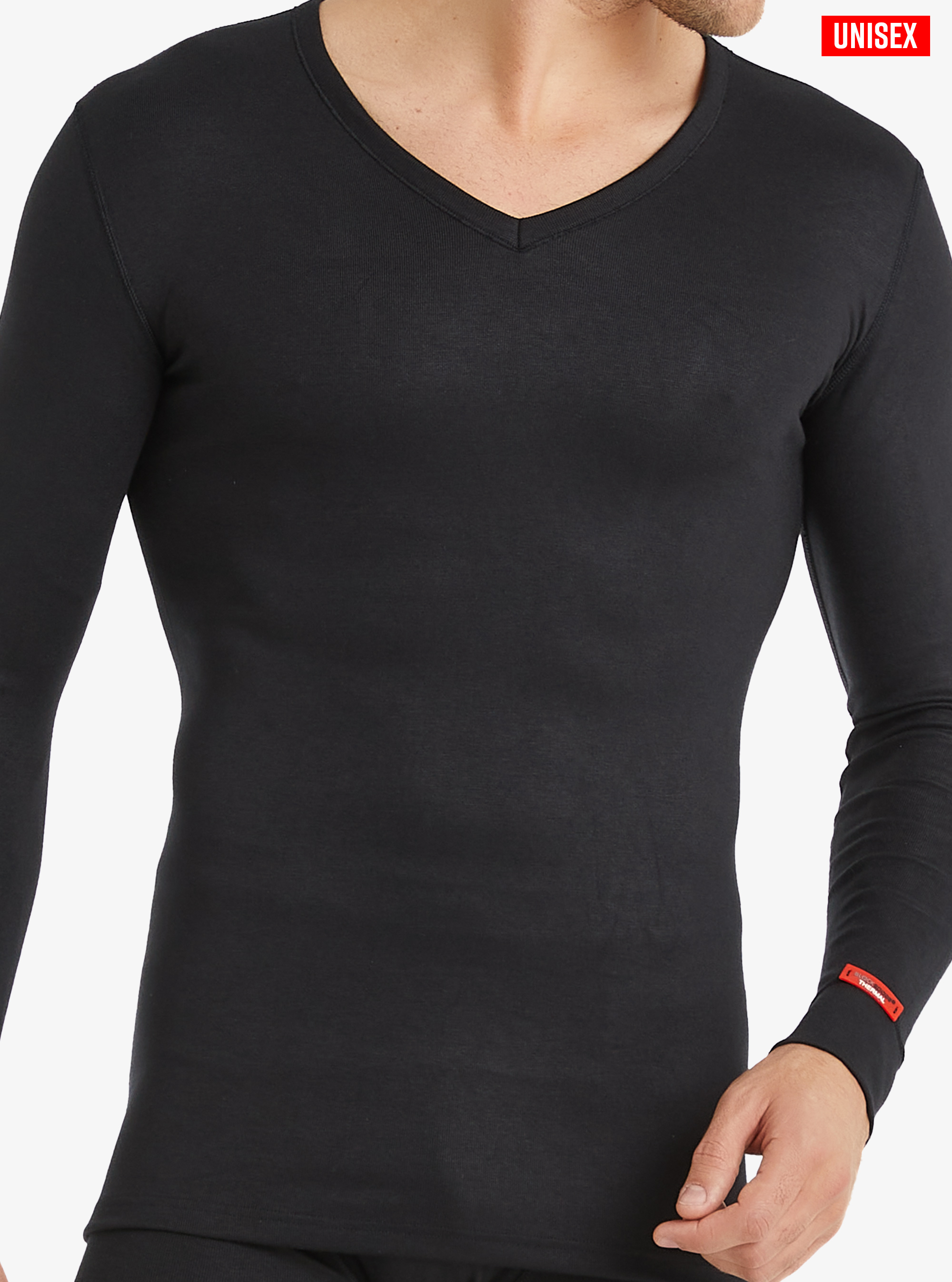 Unisex Termal Tişört 2. Seviye 1257 - Siyah - 2