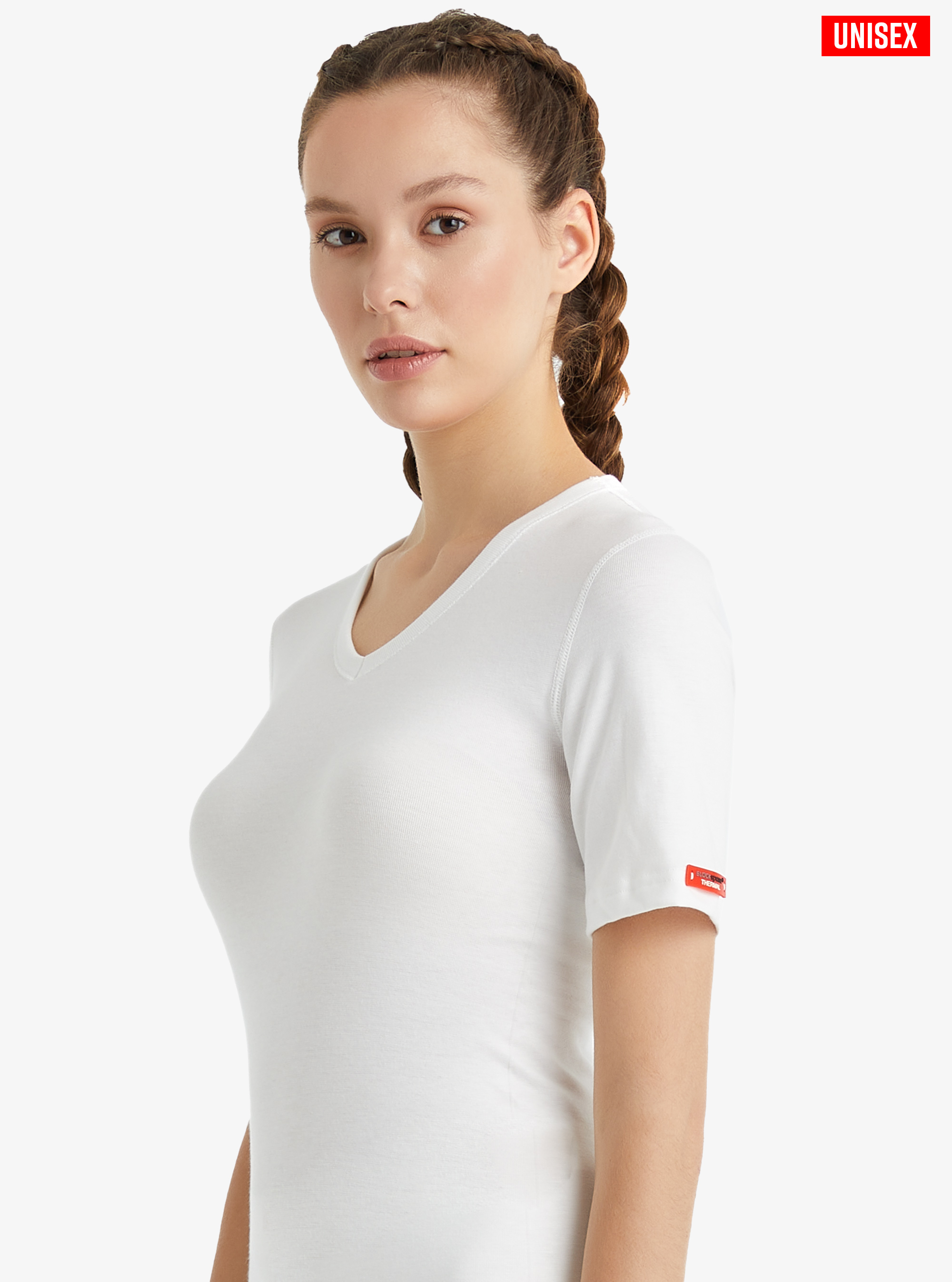 Unisex Termal Tişört 2. Seviye 1263 - Beyaz - 5