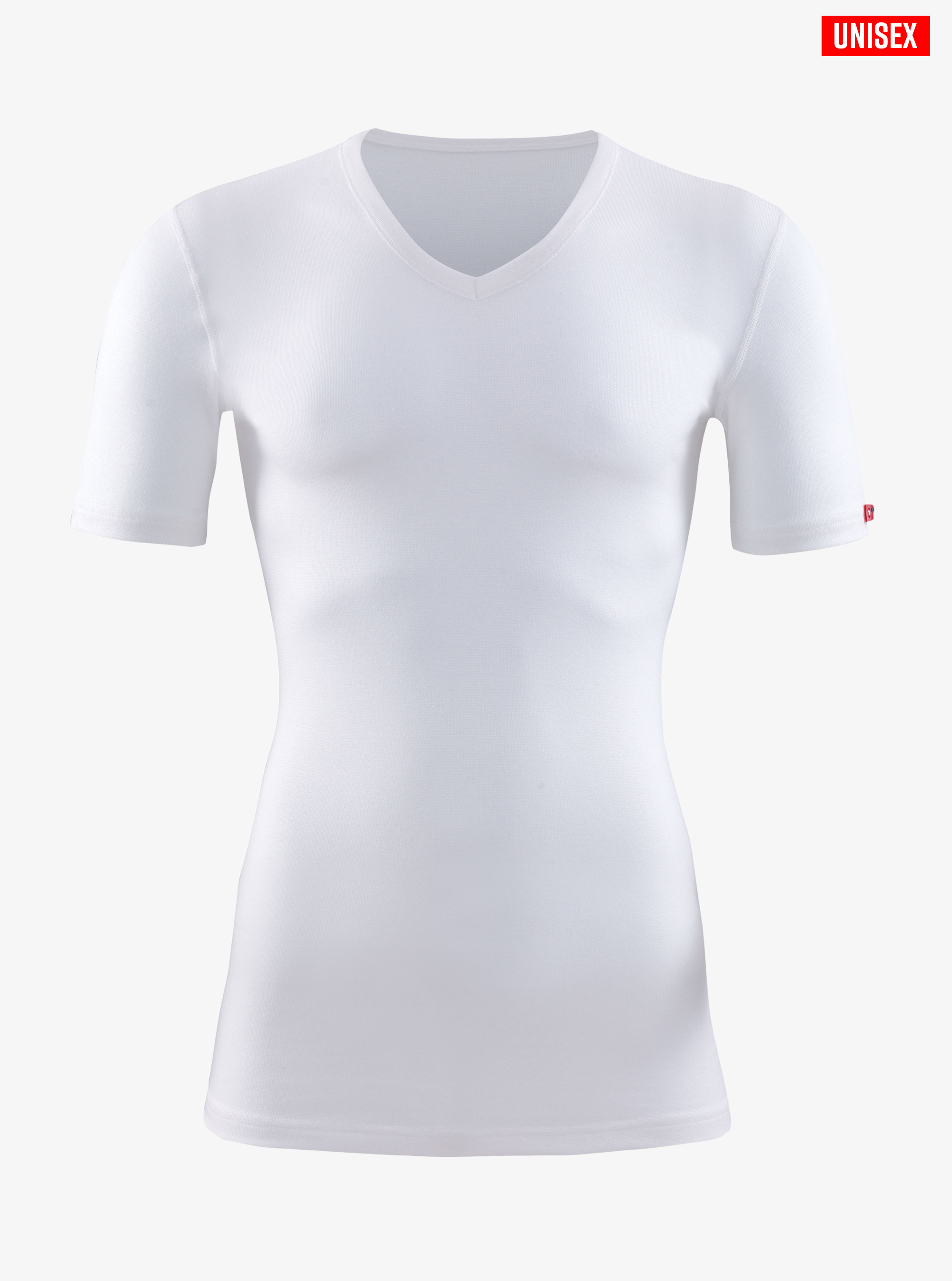 Unisex Termal Tişört 2. Seviye 1263 - Beyaz - 6