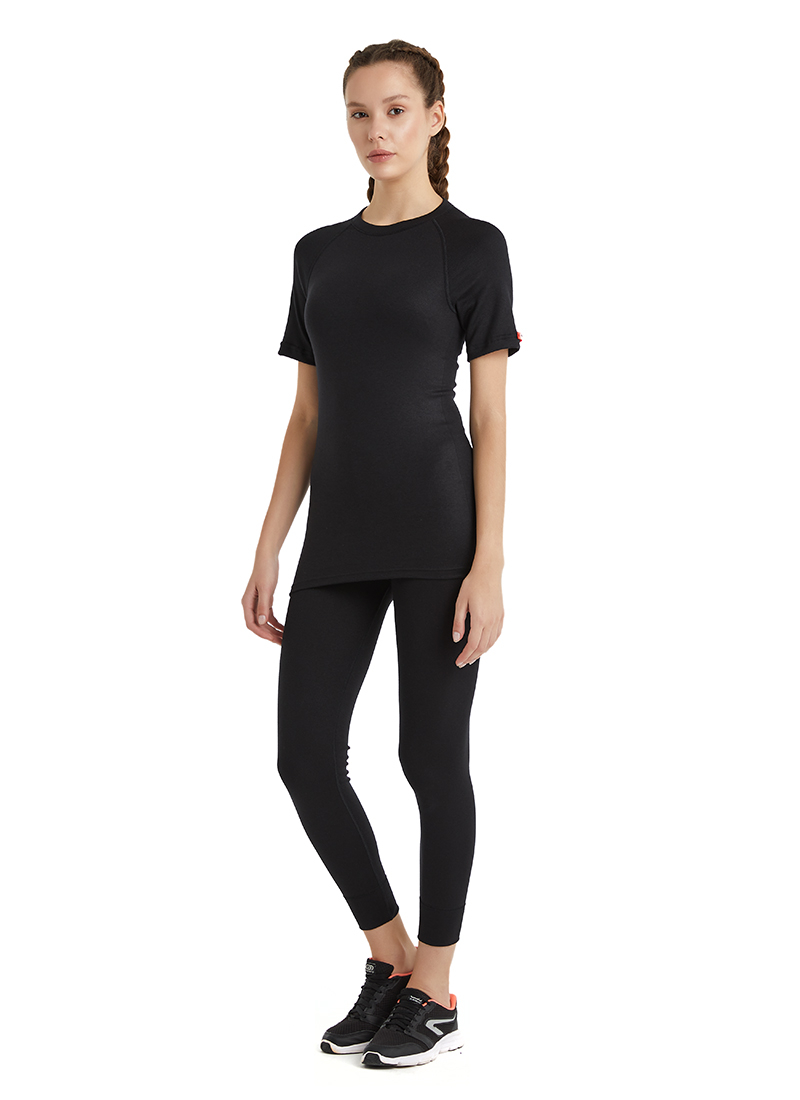 Unisex Termal Tişört 2. Seviye 9258 - Siyah - 8