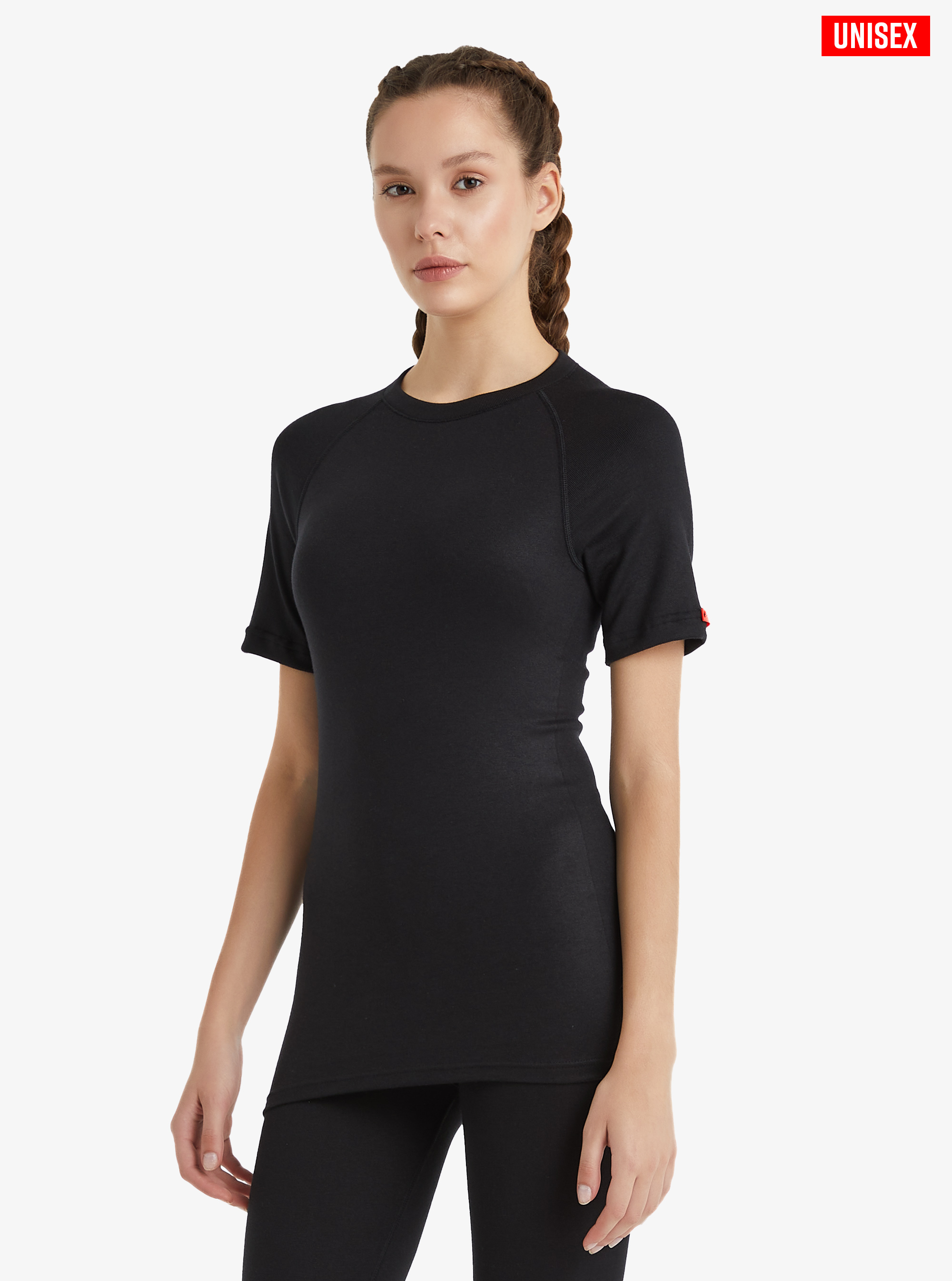 Unisex Termal Tişört 2. Seviye 9258 - Siyah - 3