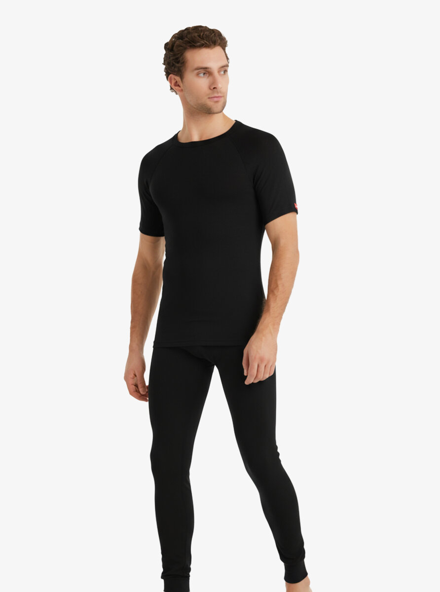 Unisex Termal Tişört 2. Seviye 9258 - Siyah - 5