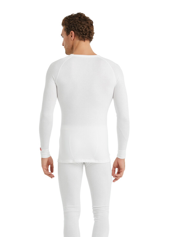 Unisex Termal Tişört 2. Seviye 9259 - Beyaz - 9