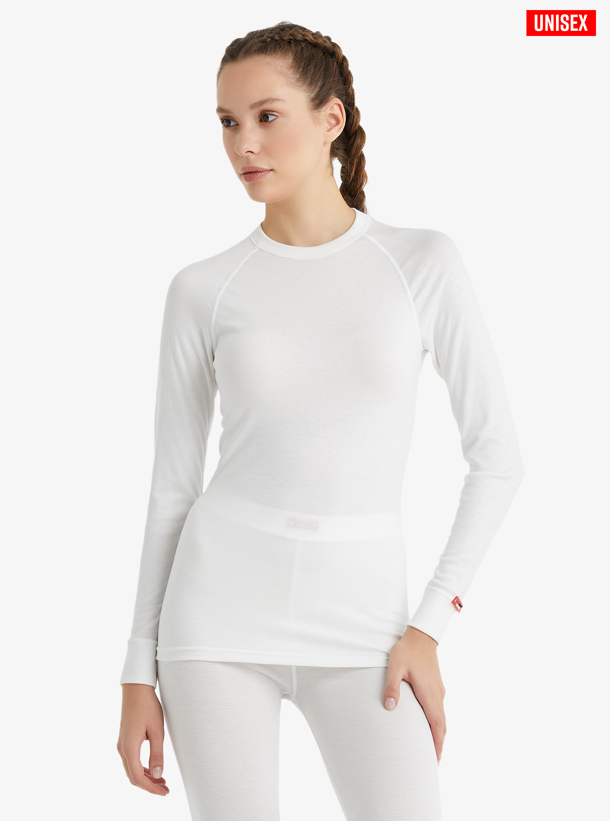 Unisex Termal Tişört 2. Seviye 9259 - Beyaz - 7