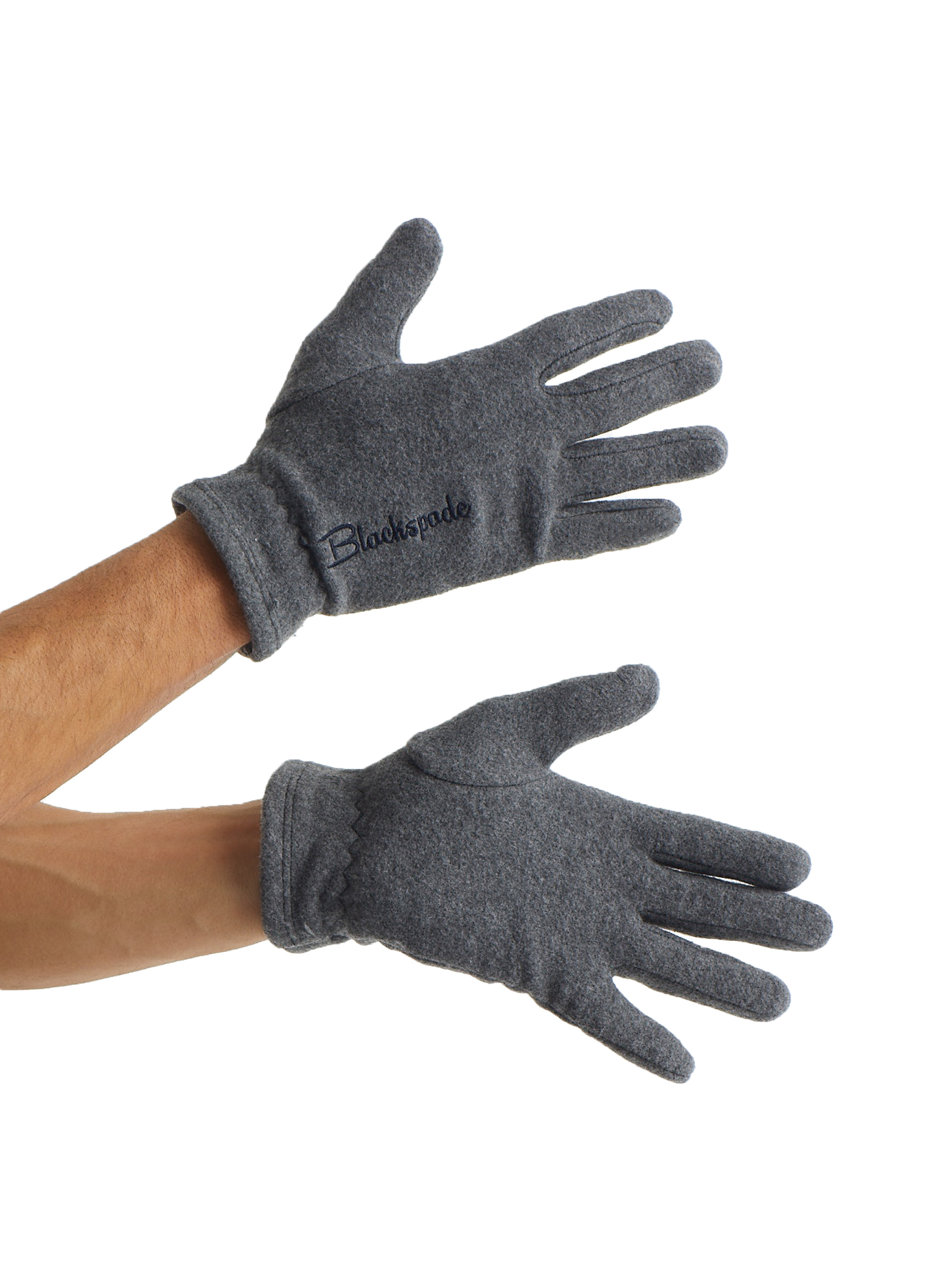 Unisex Termal Eldiven 30777 - Antrasit - Blackspade (1)