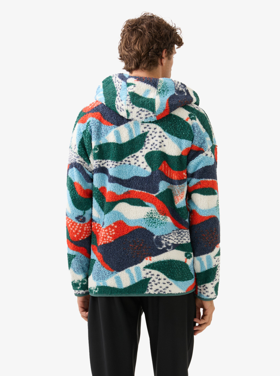 Unisex Termal Polar Ceket 20003 - Desenli - 7