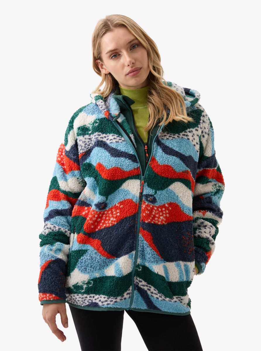 Unisex Termal Polar Ceket 20003 - Desenli - 4