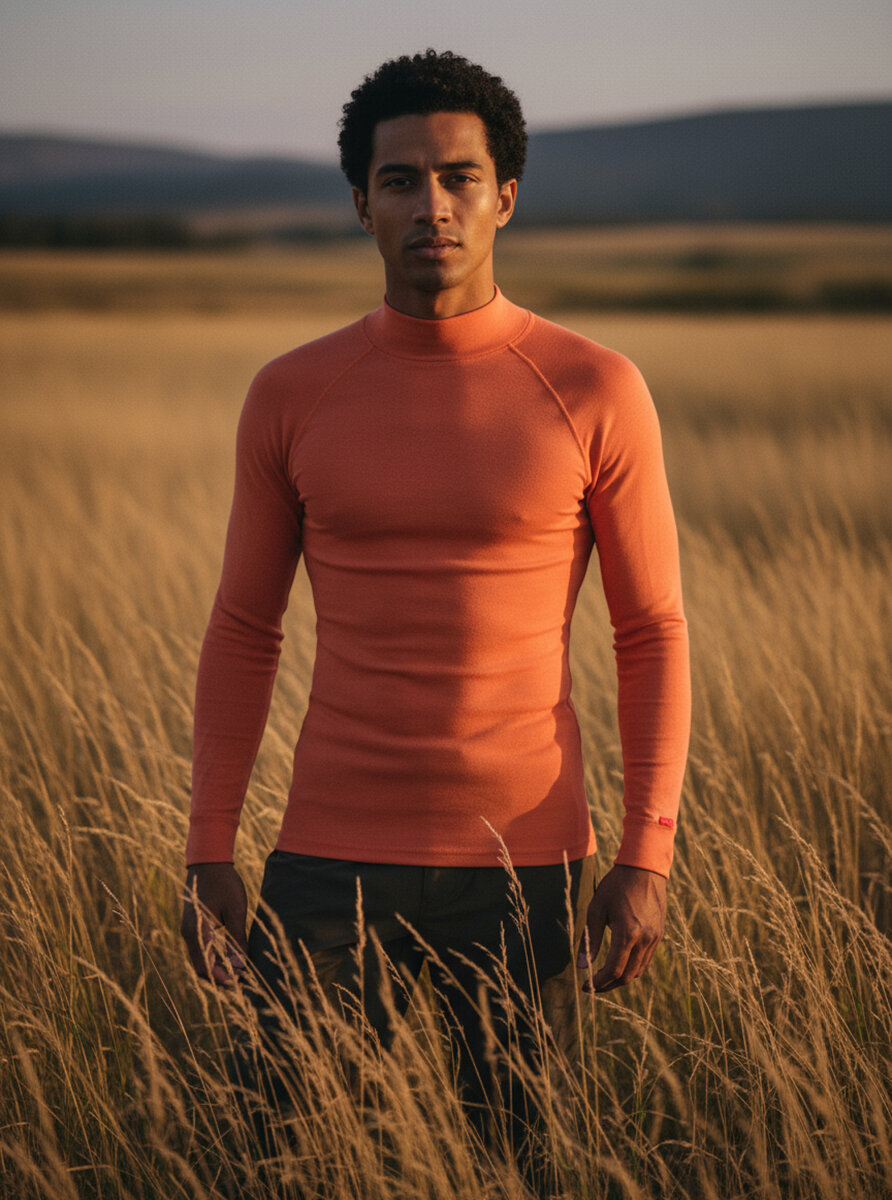 Unisex Termal Tişört 2. Seviye 40652 - Nar Çiçeği - Blackspade (1)