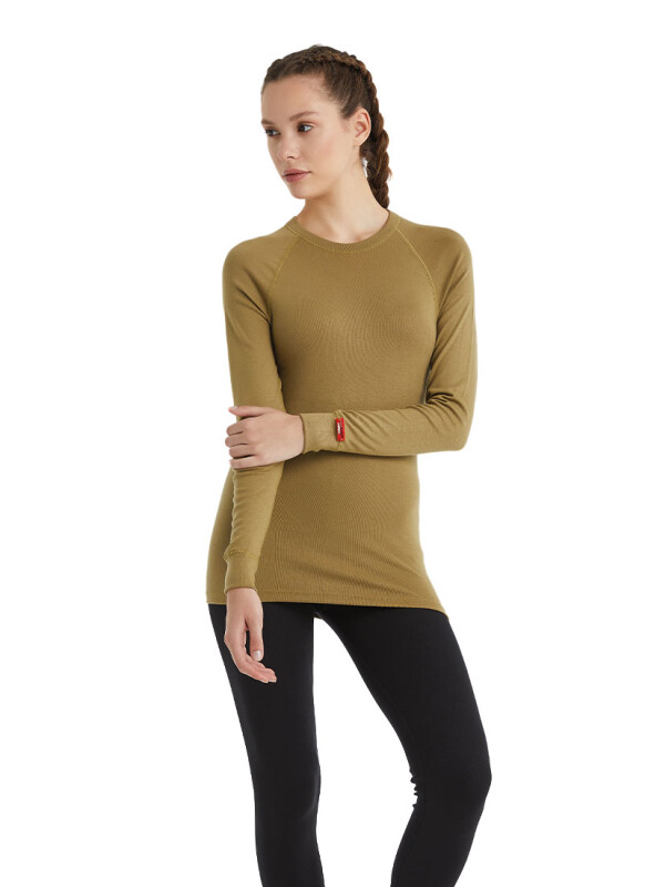 Unisex Termal Tişört 2. Seviye 9259 - Sahra Bej - 9