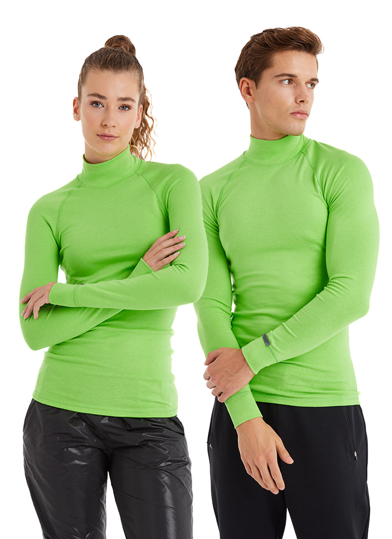 Unisex Termal Tişört 2. Seviye 40652 - Yeşil - 1