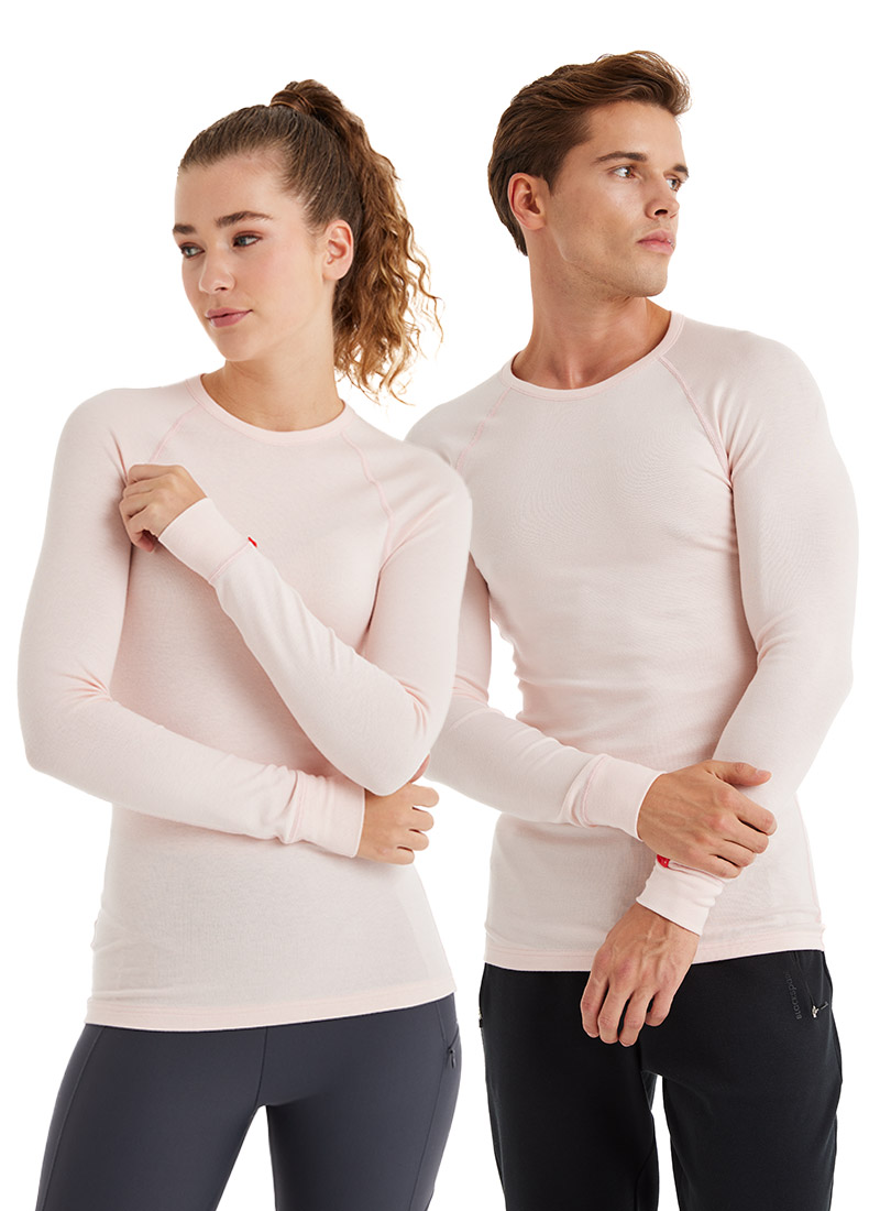 Unisex Termal Tişört 40651 - Pembe - 1