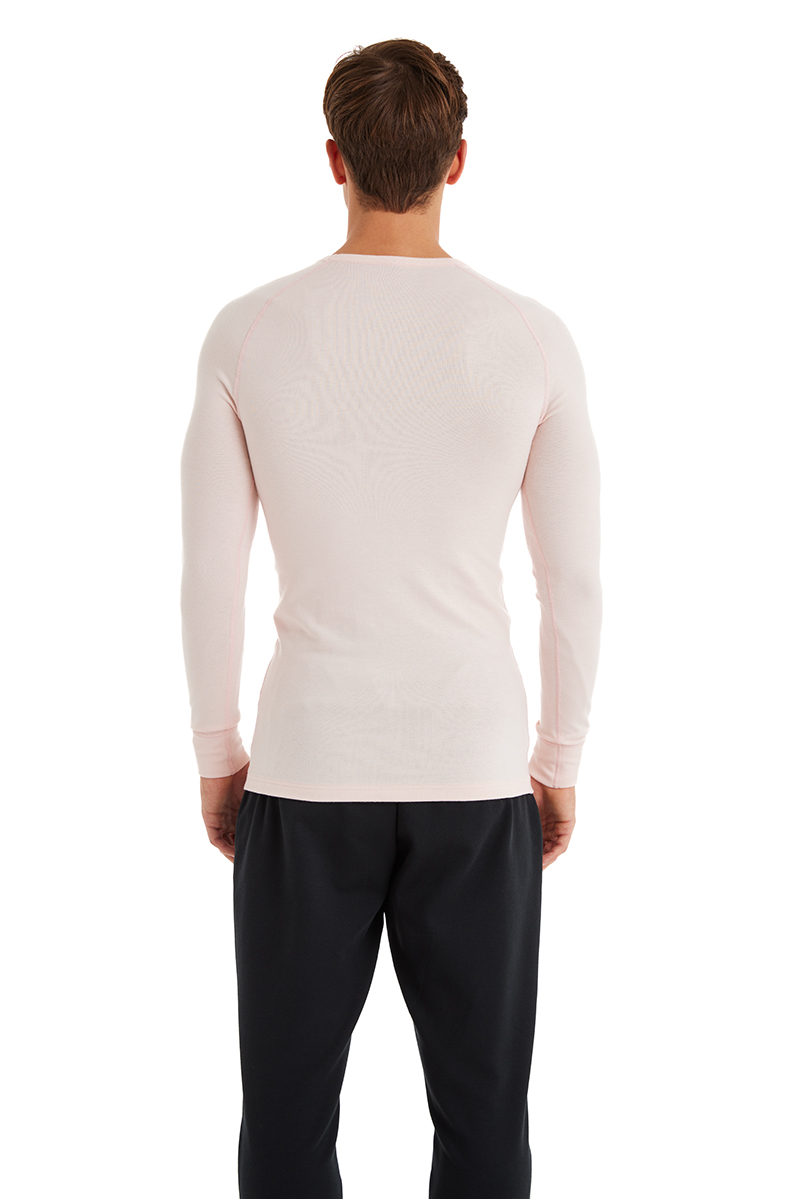 Unisex Termal Tişört 40651 - Pembe - 5